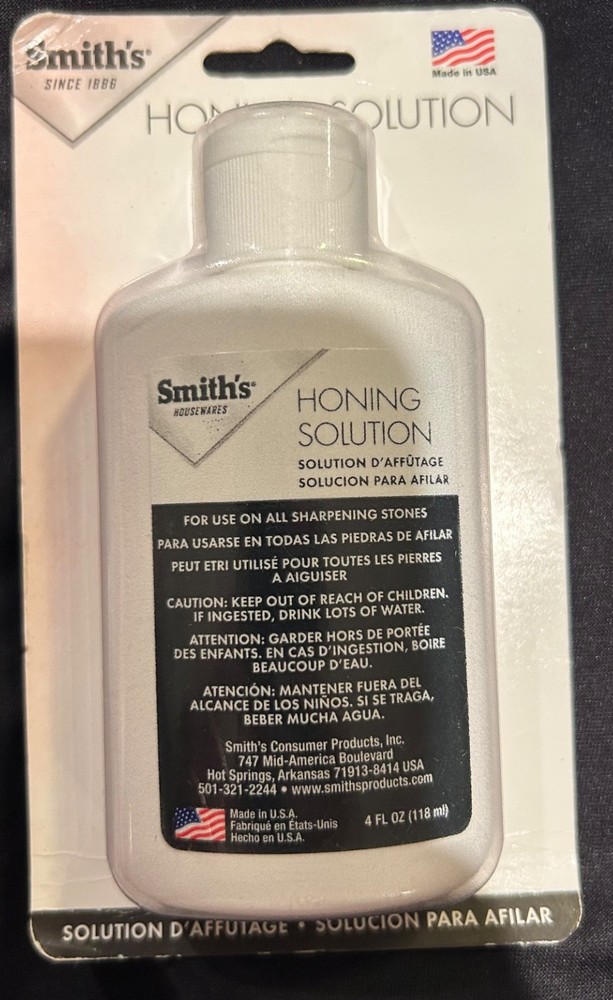 Smith's HON1-4oz Honing Solution, White