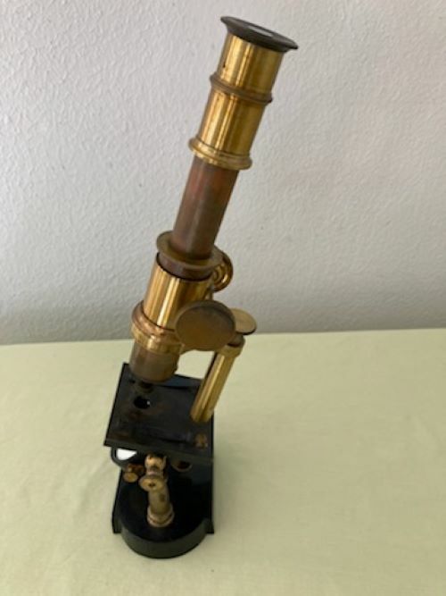 Double Pillar Hartnack Compound Microscope, circa 1875