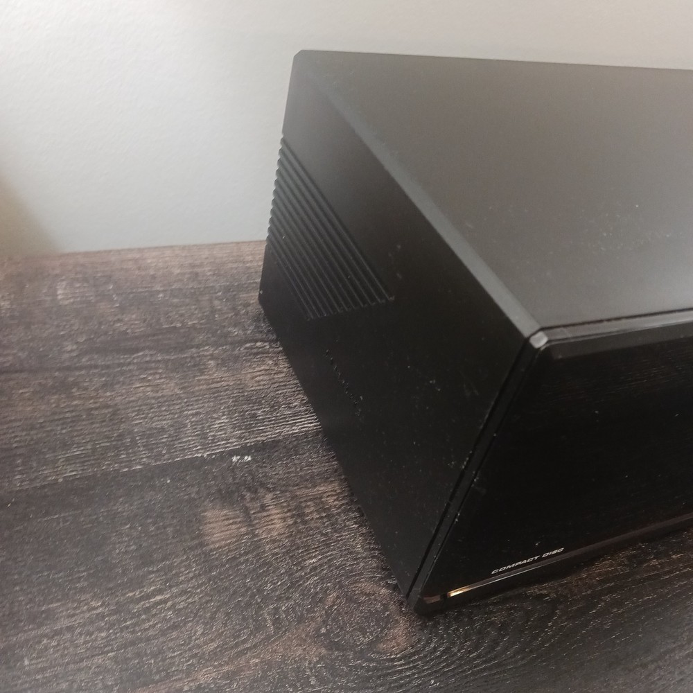 Laserline CD Storage 24 Case Push Button Door Black Push Button