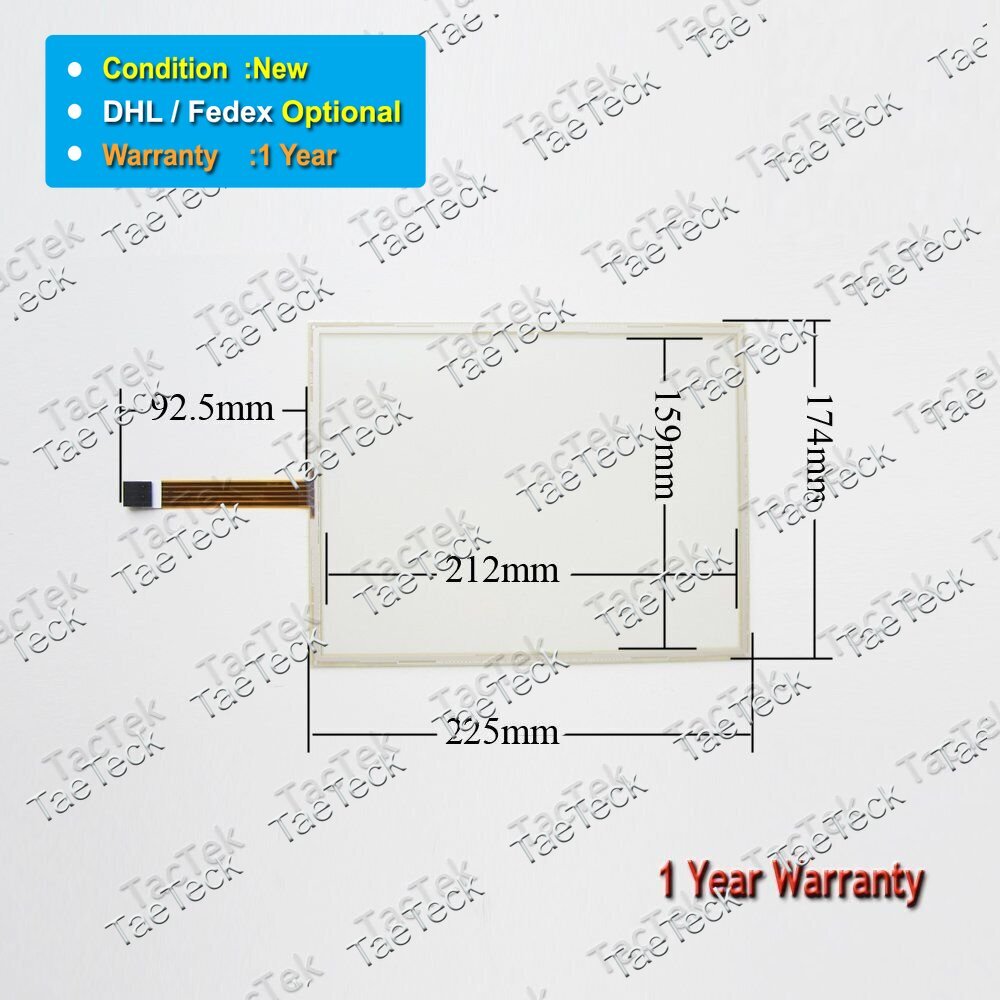 91-02527-00A Touch Screen Panel Digitizer 91-02527-00A Touchpad Glass #