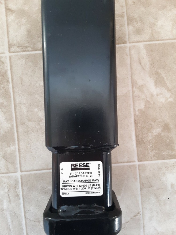 Reese Hitch Adapter 3" to 2"