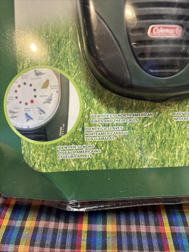 Coleman LED Multi Function Bird Finder Carry Pouch 5 Discs New Sealed Q2