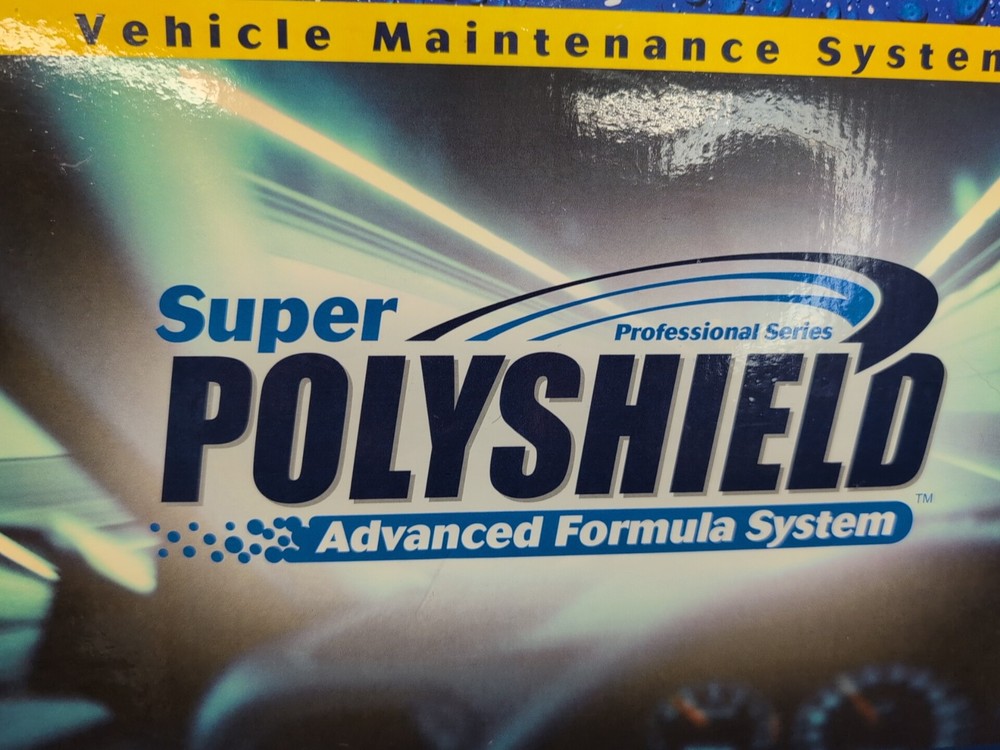 Super Polyshield Advanced Formula Car Detailing System Complete Kit New In Box