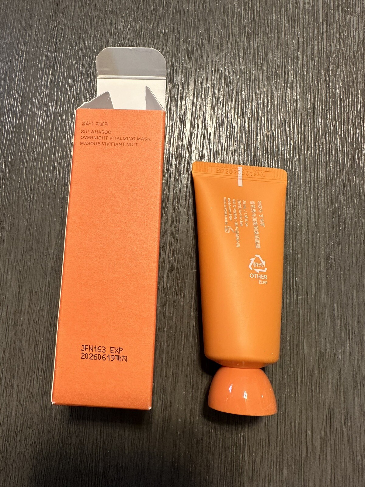 Sulwhasoo Overnight Vitalizing Mask EX 35ml x 3pcs (105ml) Sample Newest Packing