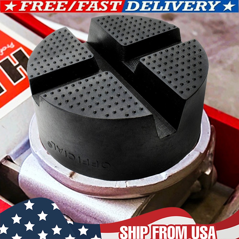 1 Pack Universal Floor Jack Pads, Adapter Pinch Weld Side Frame Rail Protector