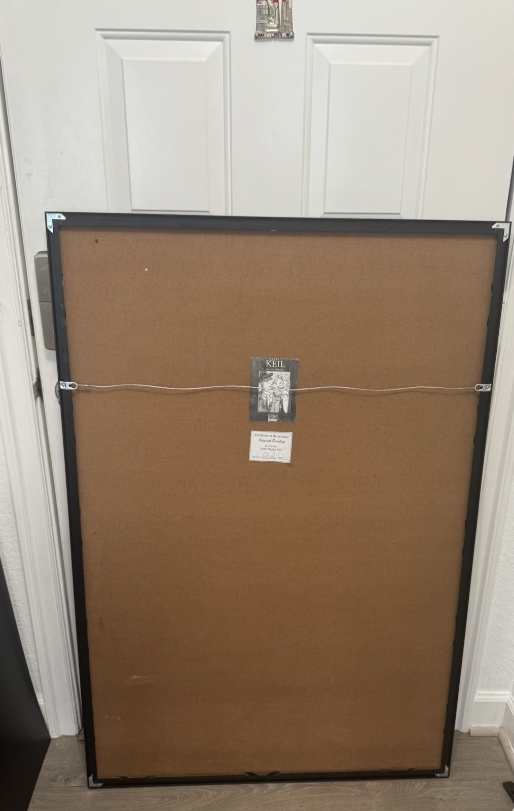 Large Black Aluminum Picture Frame 32” x 48” Assembly Required