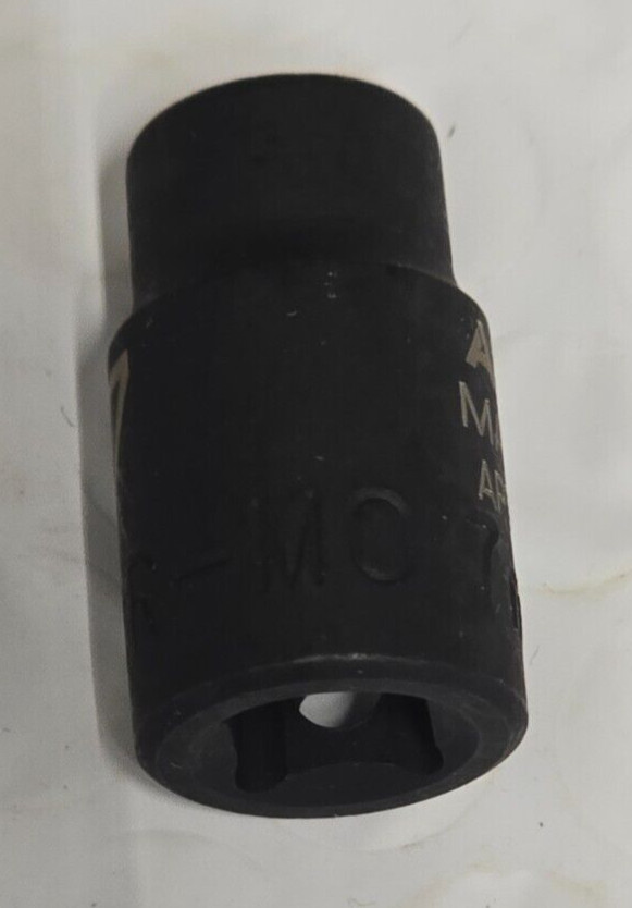 MATCO TOOLS "ADV" AP7M6V, 1/4" DRIVE, 7MM. IMPACT SOCKET, SHALLOW, 6 POINT.