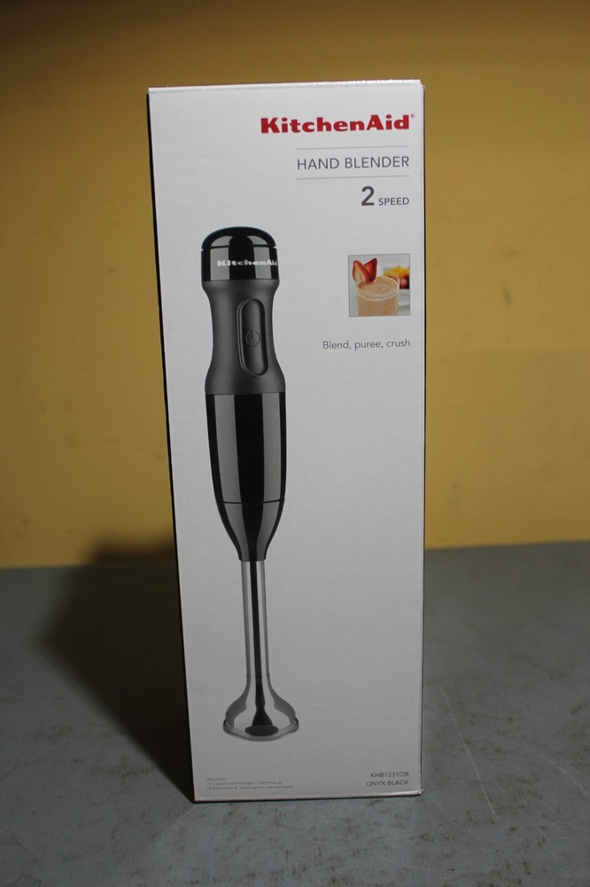 KitchenAid 2-Speed Hand Blender - Onyx Black (KHB1231OB)