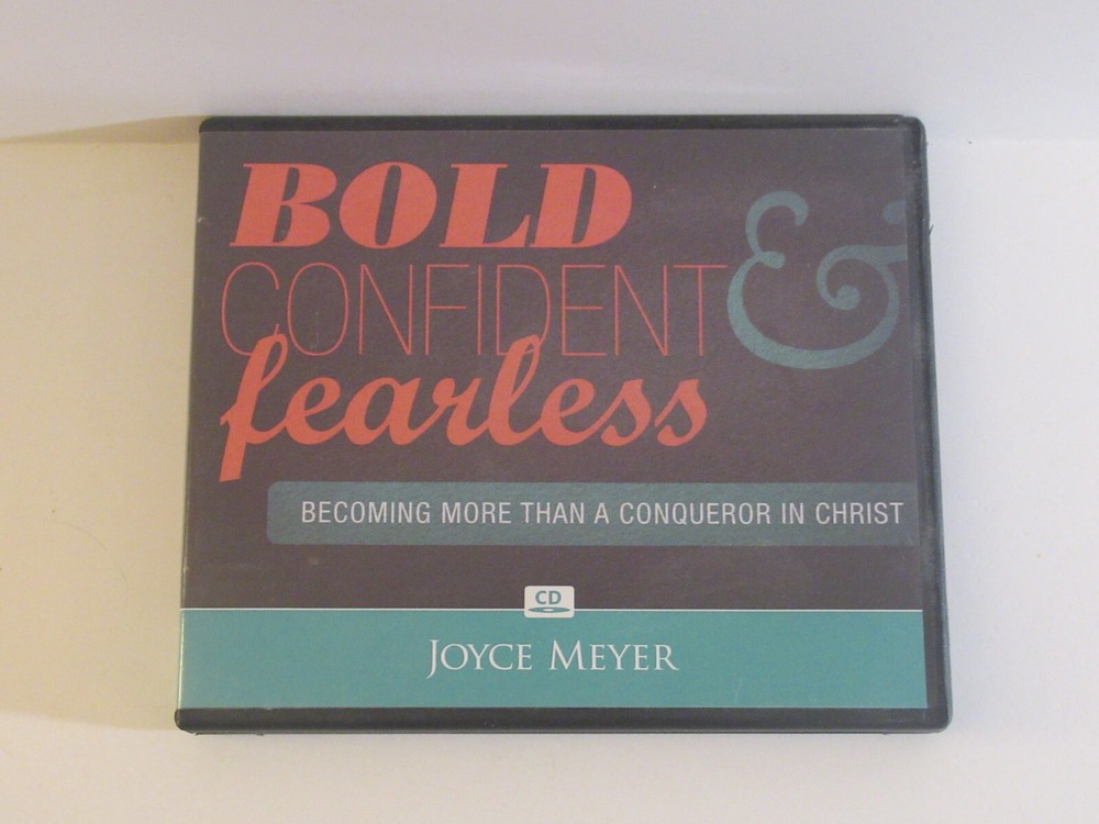 Joyce Meyer - Bold, Confident & Fearless (CD) - 4 Disc Set
