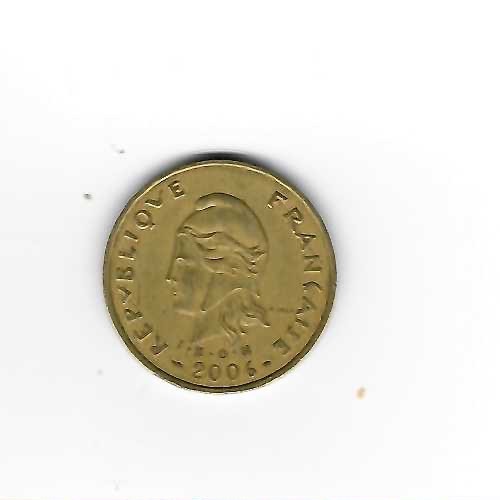 1 Coin from French Polynesia