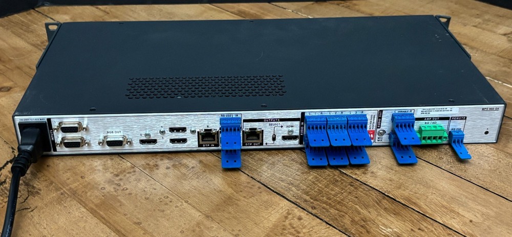 Extron MPS 602 SA Media Presentation Switcher (great working order!) bent ear