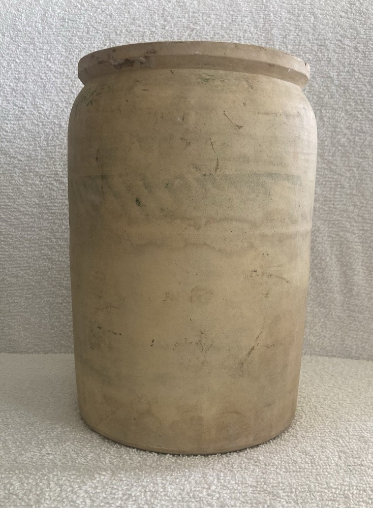 Antique Weyman’s Unglazed Stoneware Snuff Crock