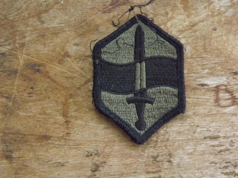 460th Chemical Brigade Patch, Subdued - INV# C1574