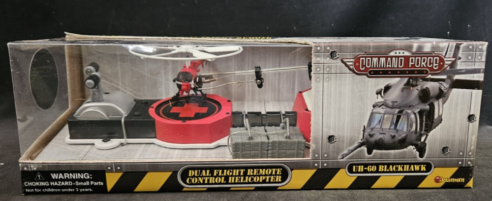 Command Force UH-60 Micro Series Dual Flight Remote Control Helicopter NIB
