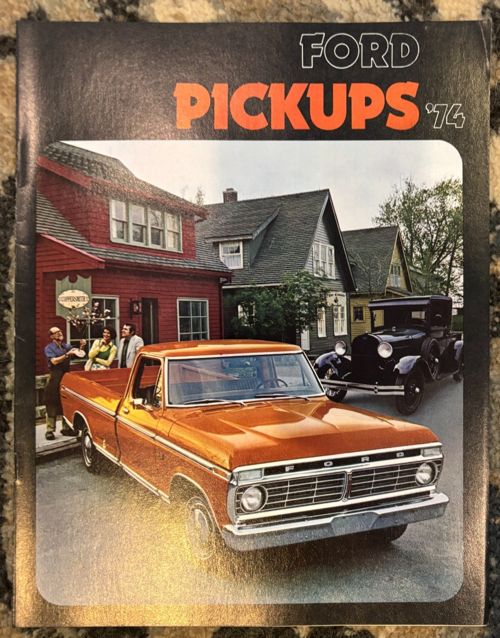 Ford F-100 F-150 F-250 F-350 Pickup Truck For 1974 Brochure AMIL26