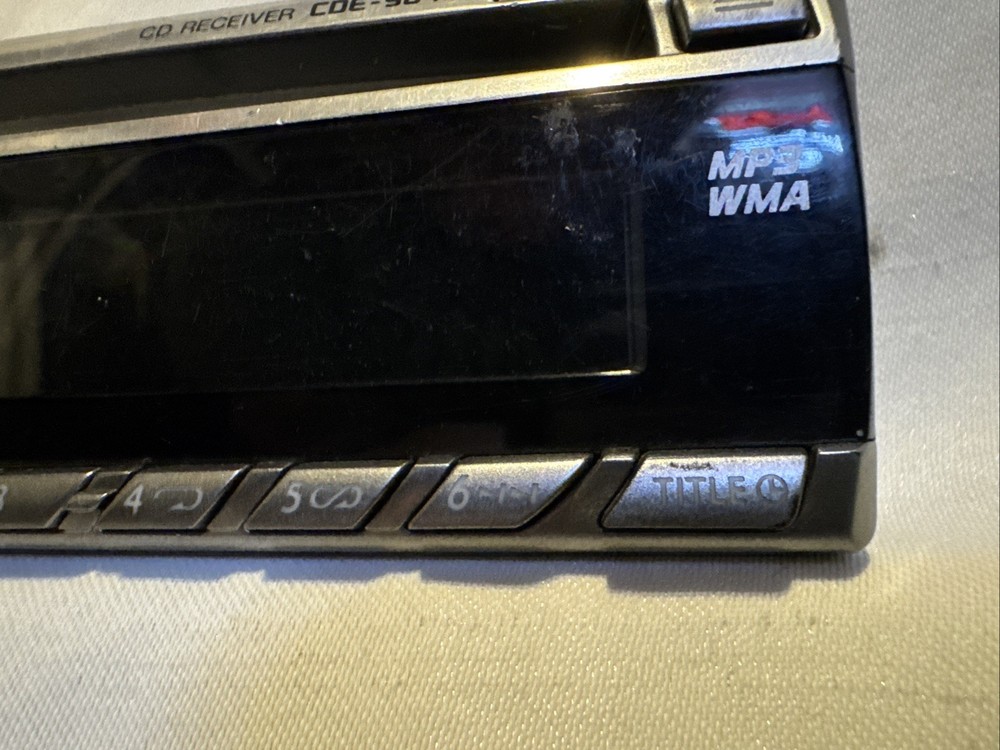 ALPINE CDE-9845 FACEPLATE vintage