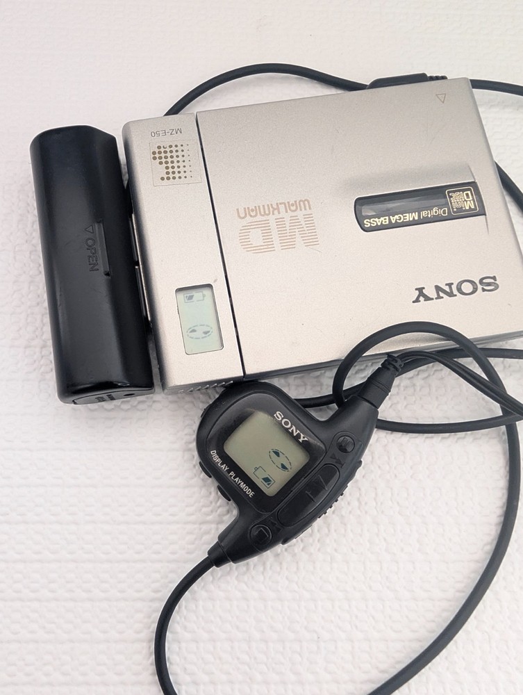 Sony MZ-E50 Mini Disc Player Used.
