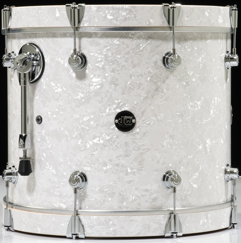 DW Performance 4pc Drum Kit White Marine 10/12/14/20