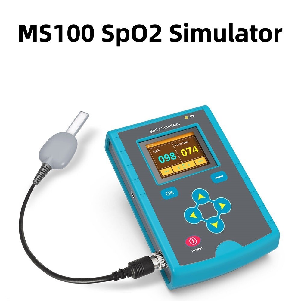 MS100 SpO2 Simulator Pulse Oximeter Accuracy Oxygen Saturation