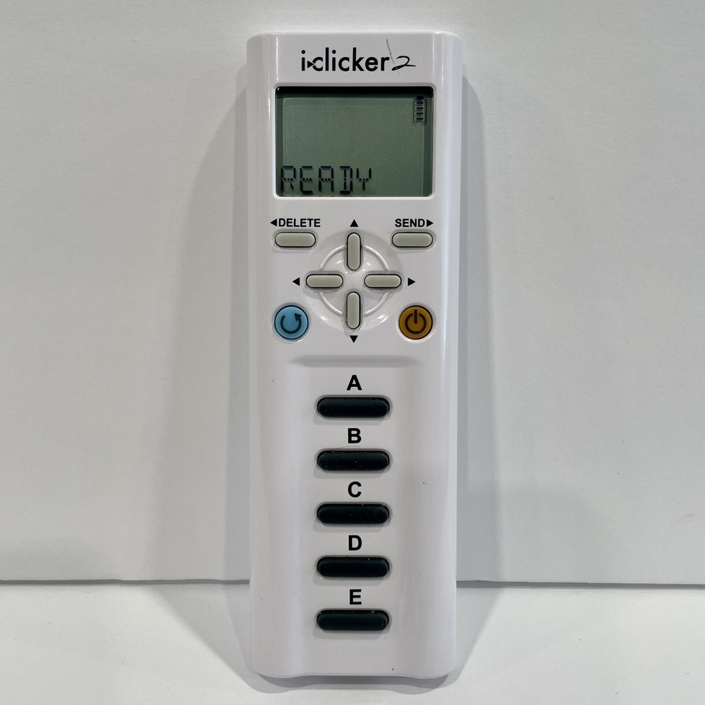 iClicker 2 Student Remote Classroom Response Control Mult. Choice WORKS