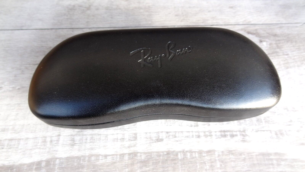 Ray Ban Hard Shell Glasses Case Eyeglasses Protective Case Black