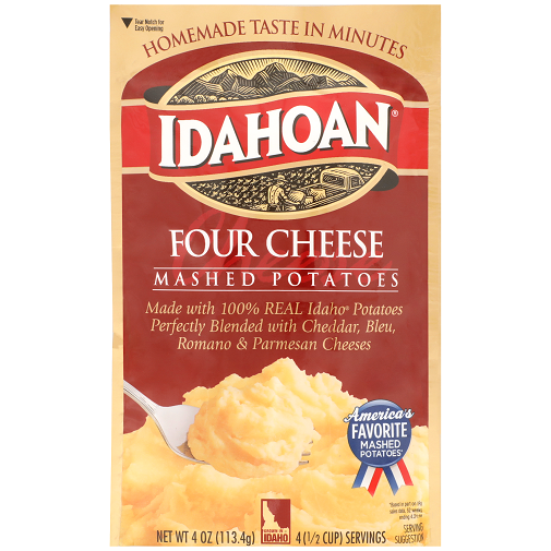 Idahoan Four Cheese Mashed Potatoes