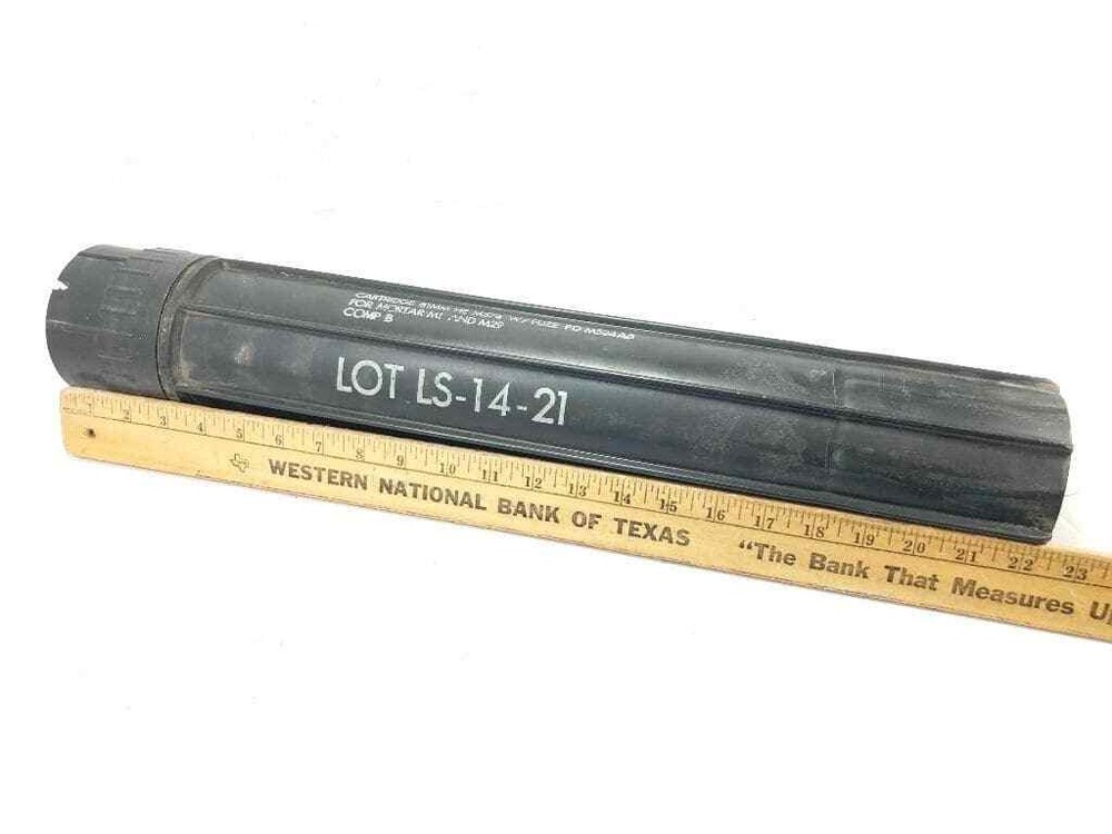 M1, M29 Plastic Mortar Container Case, Demil