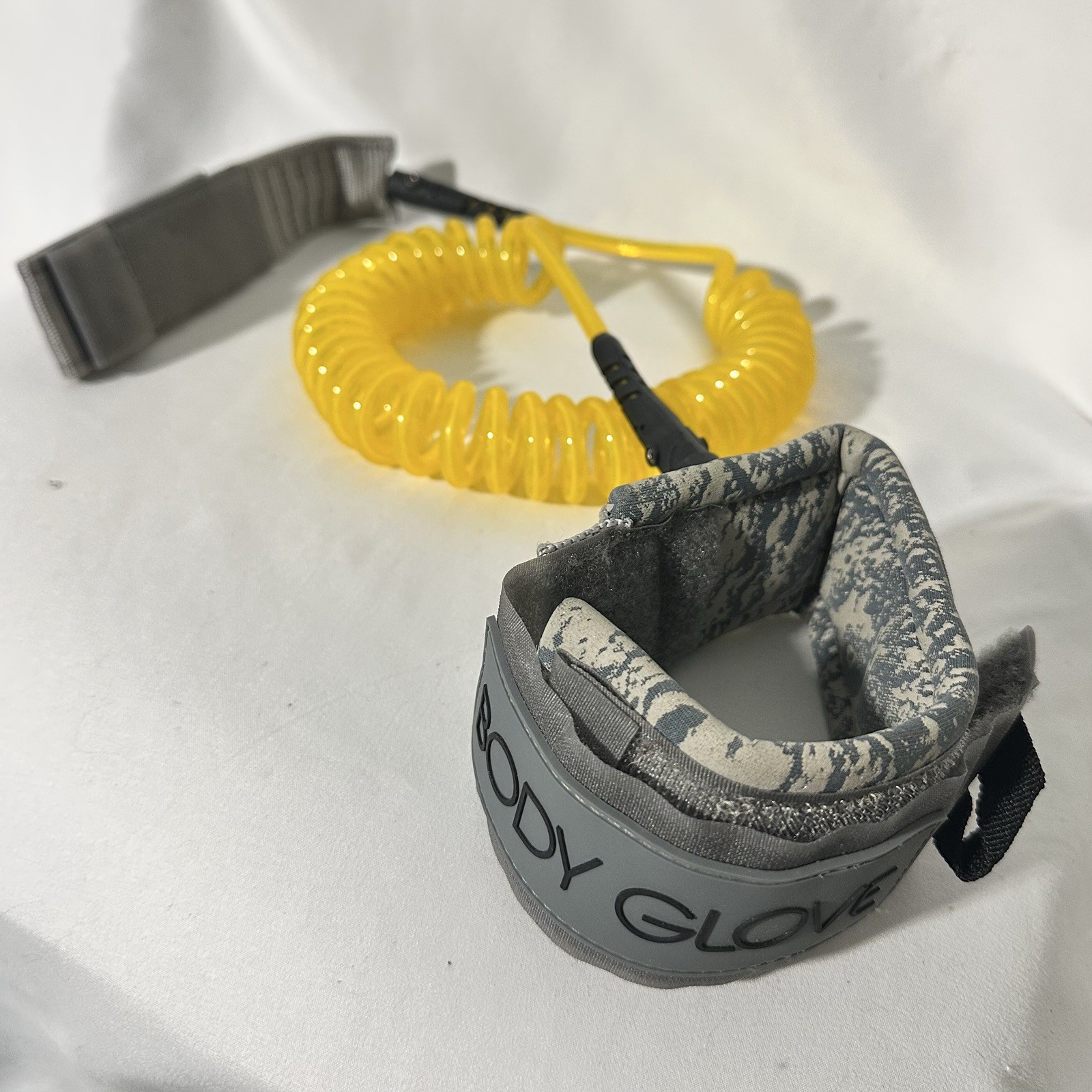 Body Glove SUP Paddleboard Or Surf Leash – Coiled Cord, Neoprene Ankle Strap