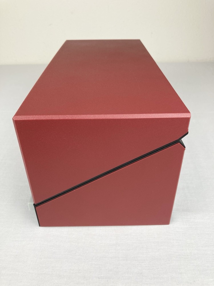 DISCGEAR SELECTOR 100E CD DVD BLURAY GAME 100 DISC STORAGE CASE RED EXCELLENT!