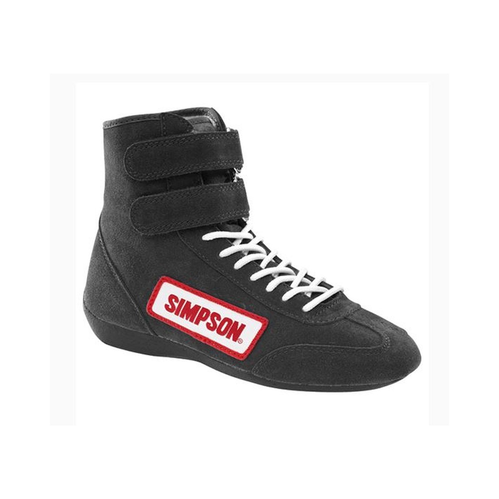 28140BK Simpson Racing Hightop Shoes