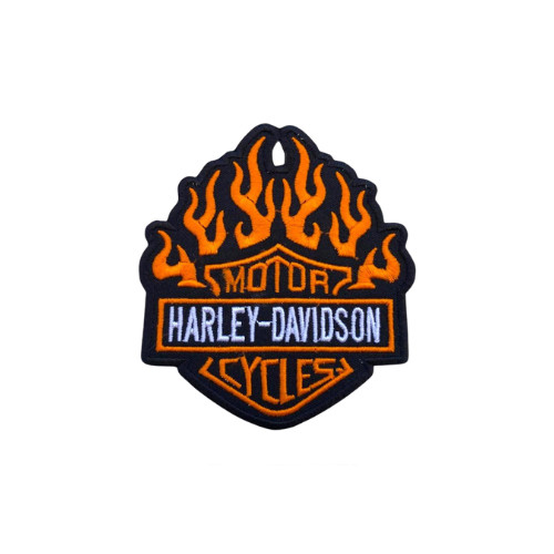 Harley Davidson Fire Starter 4 Inch Embroidery Patch Iron/Sew On