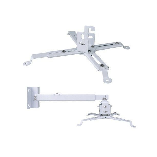 Universal 2 Way Ceiling & Wall Projector Mount; Angle Adjustment; Extendable