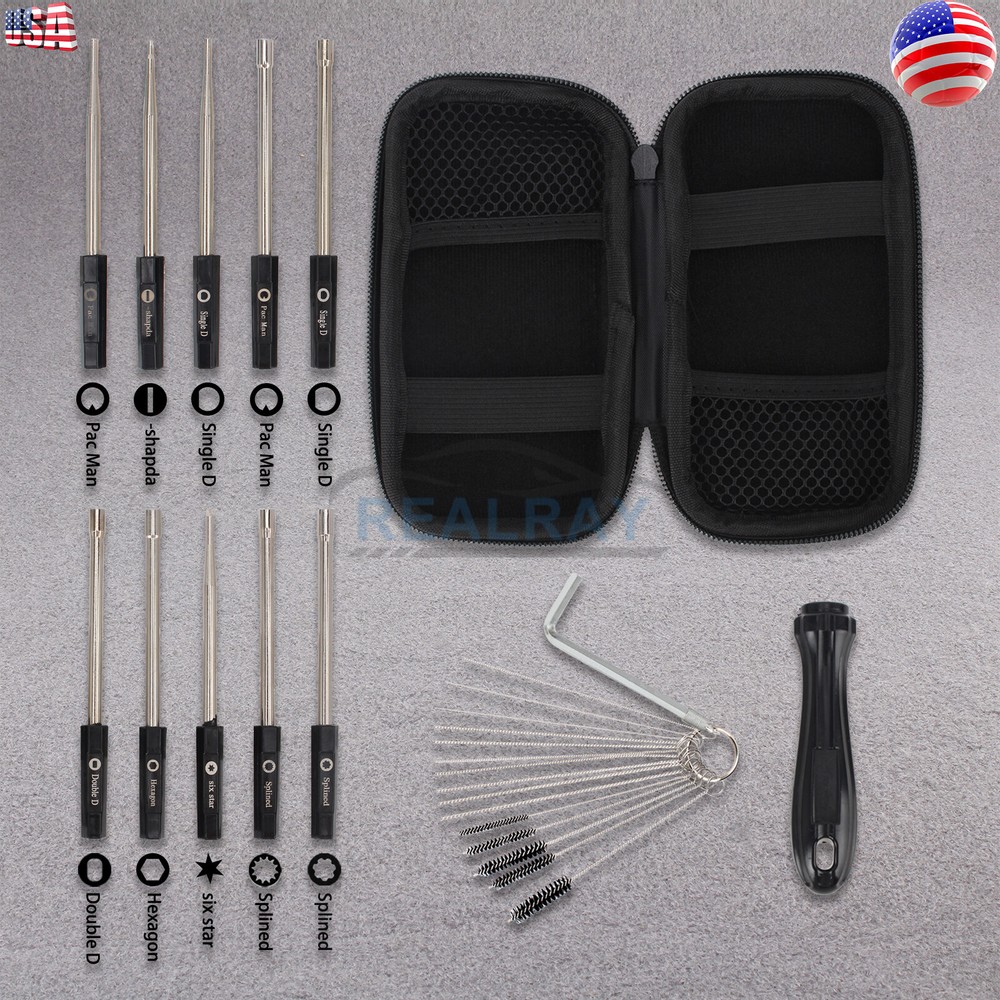 Pac Man Double Single D Hexagon Screwdriver 2 Cycle Carburetor Adjustment Tool