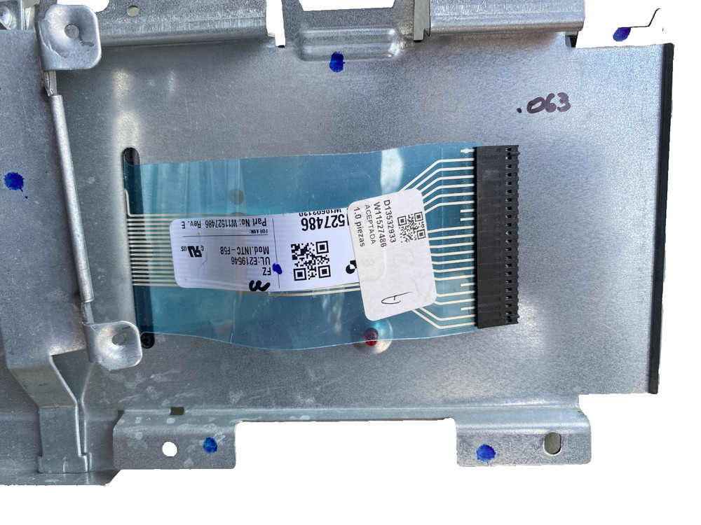 W11527486 New OEM Whirlpool Range Control Panel – Genuine – Verify Part Number