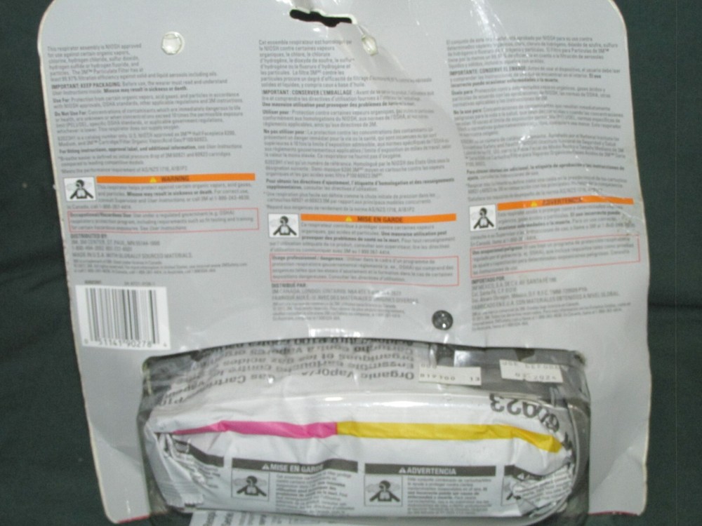 3M Performance Respirator A1B1P2 Medium Multi-purpose