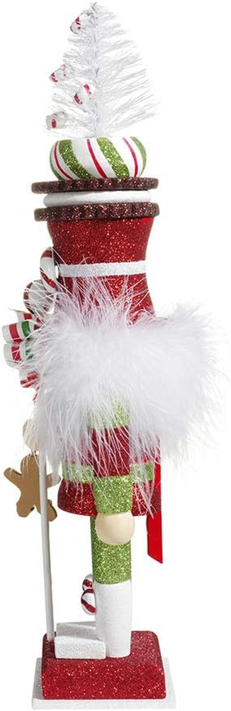 Kurt Adler 13.5-Inch Hollywood Candy Soldier Nutcracker, Multi