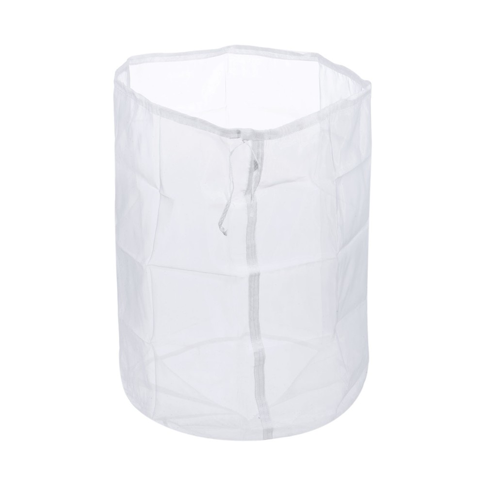 200 Mesh Paint Filter Bag 17.7" Dia Nylon Strainer with Drawstring for Filtering
