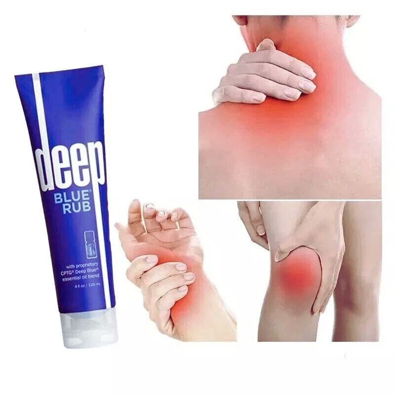 2PACK DoTerra Deep Blue Rub Topical Cream New Sealed 4oz/120ml -US Free Shipping