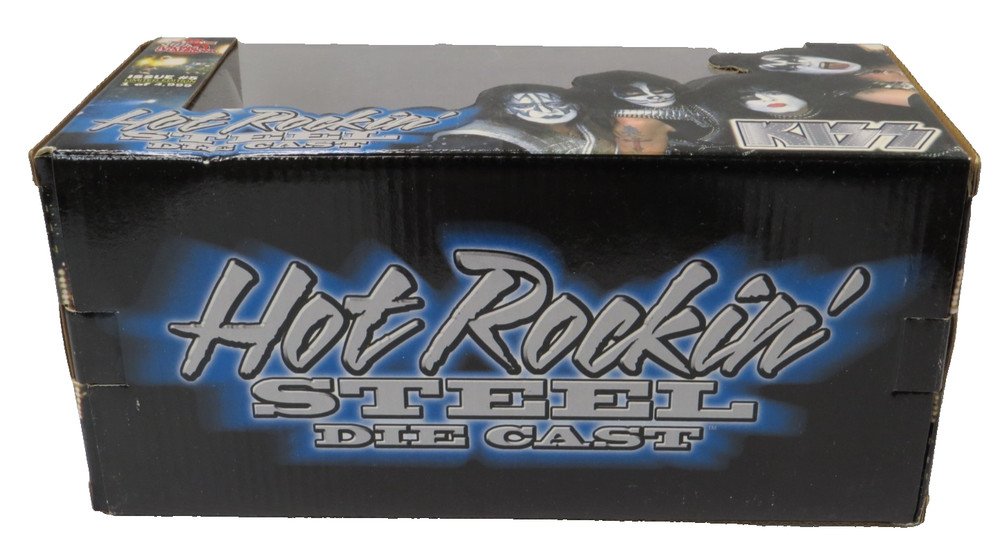 KISS HOT ROCKING DIE CAST CAR #5 ONLY 1 OF 4,999 IN BOX FROM 1998