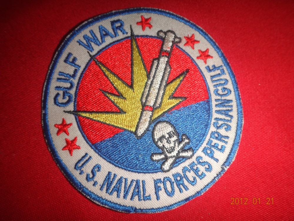 Gulf War US Naval Forces Persian Gulf Patch