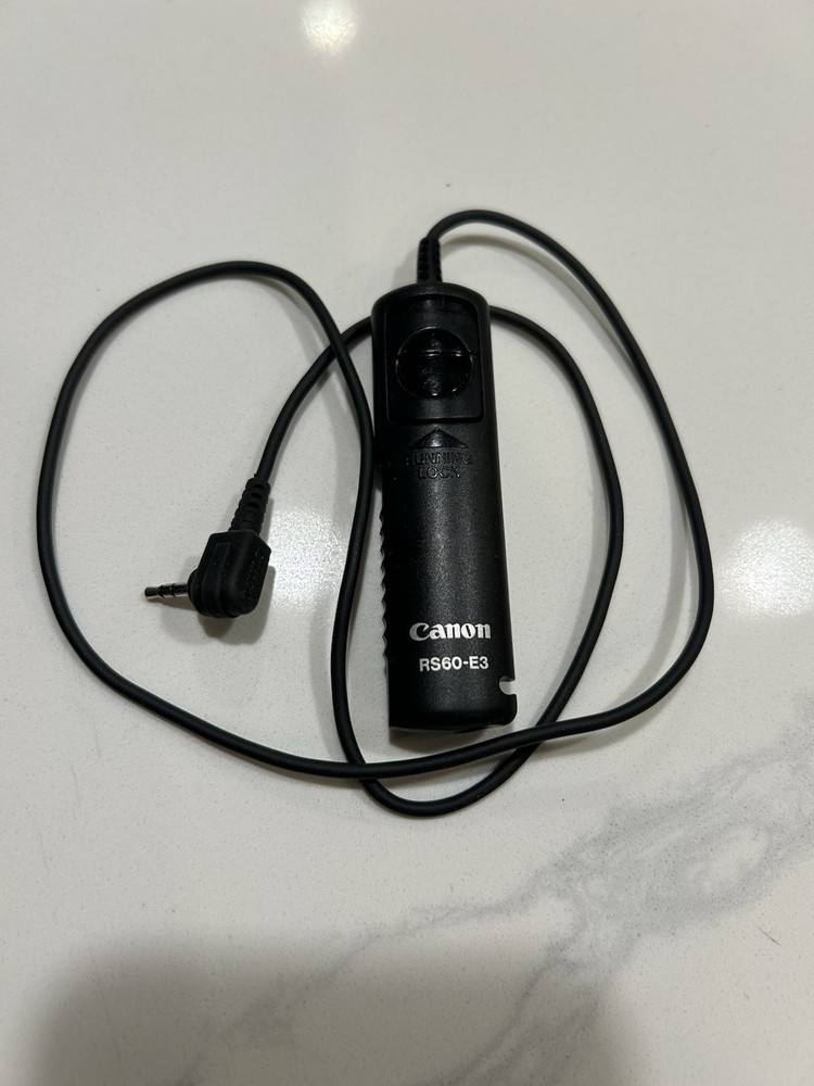 Canon RS60-E3 Remote Shutter Release Switch for EOS SLR DSLR Cameras