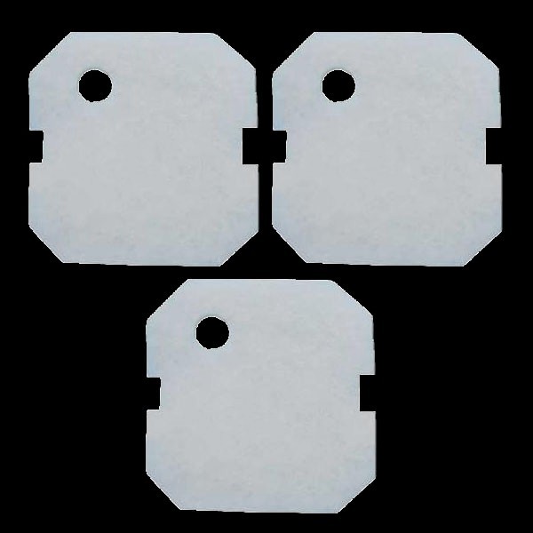 3-Pack Replacement White Filter Pad for Jebao 503 Canister External Filter