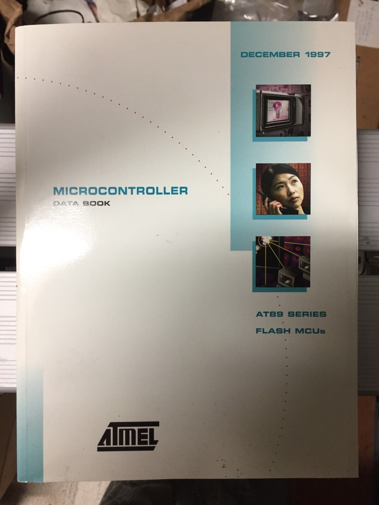 Data Book = Atmel AVR / AT89 MCUs - Memory - Configurable Logic 1995/1996/1997 =