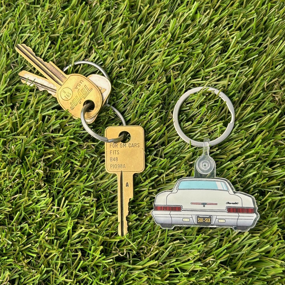 1966 Chevy Impala Acrylic Keychain