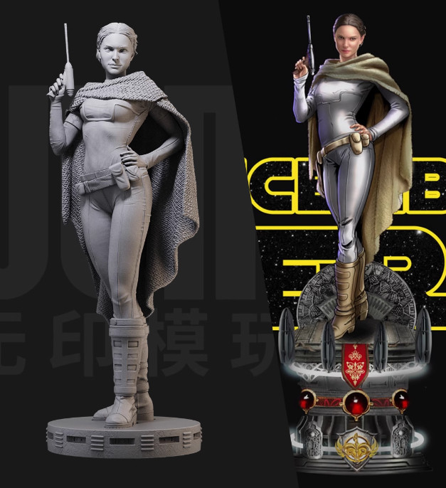 1/24 Resin Space Warrior Unassembled Unpainted 5673-4