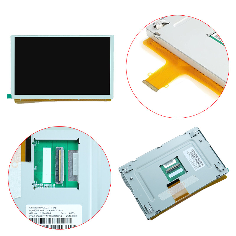 8" LCD Touch Screen DJ080PA-01A for 2015-2018 GMC Chevy Digitizer Navigation