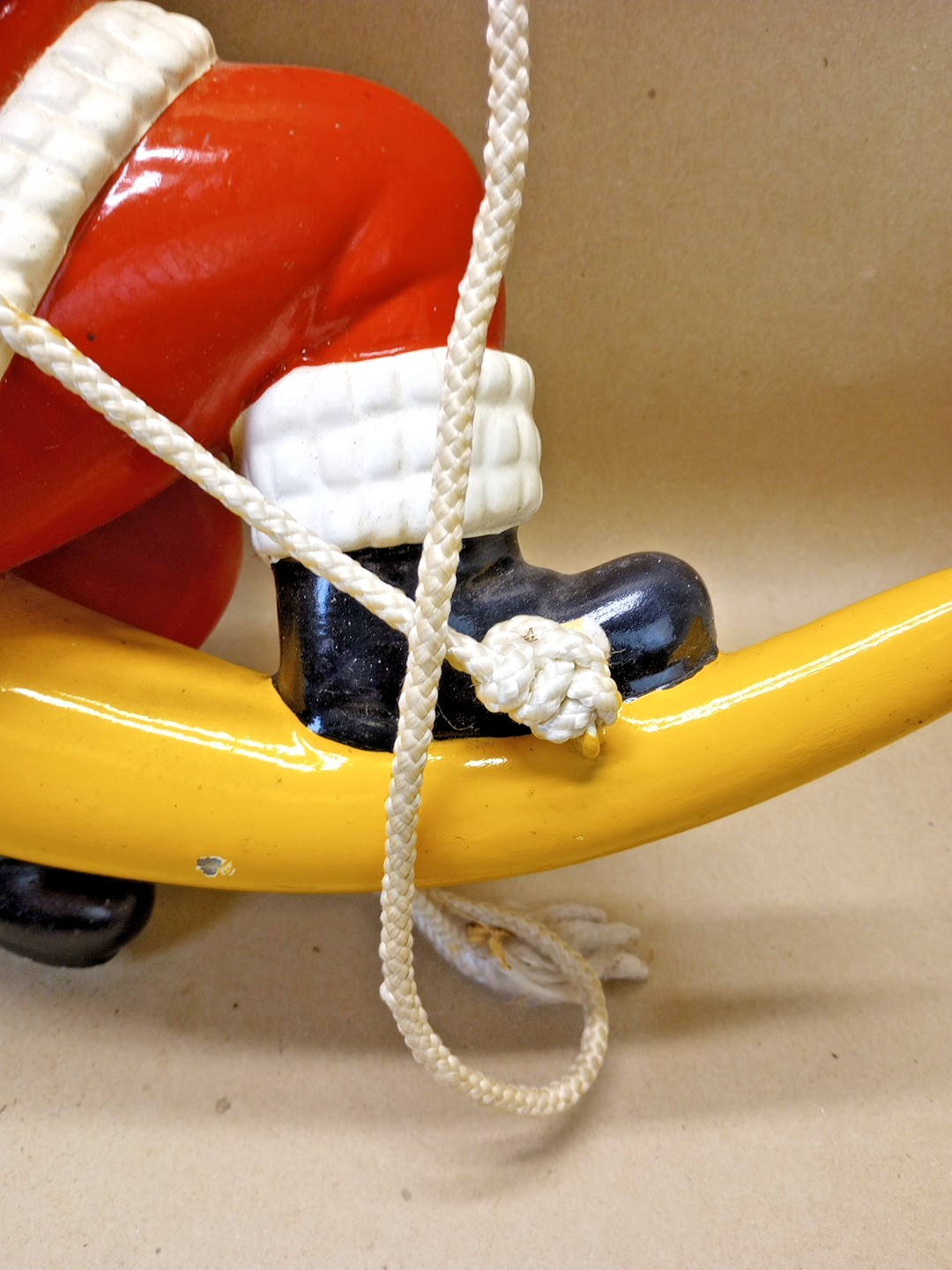 Vintage 1987 Barthelmess Inc - Santa Claus Sleeping on The Moon ~ Christmas RARE