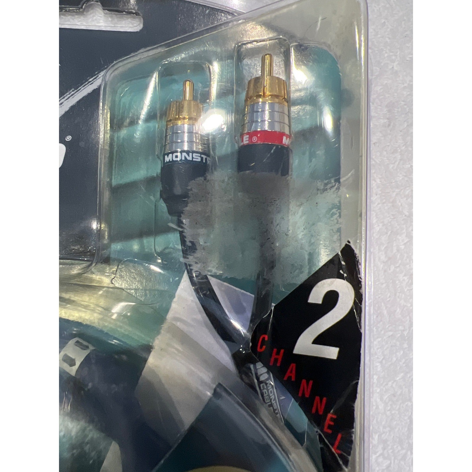 Monster Cable Interlink 201XLN 2-Channel Car Audio RCA Interconnect 1m 3.3ft NEW