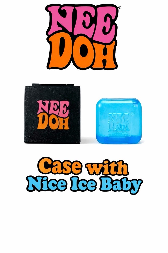 Bundle NeeDoh Case Nice Ice Baby & Case