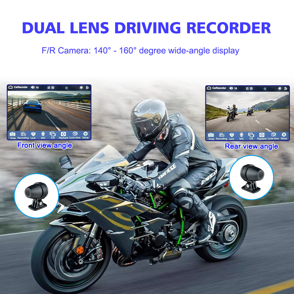 5Inch Linux System Motorcycle Navigator Buildin Carplay&Android Auto WaterProof